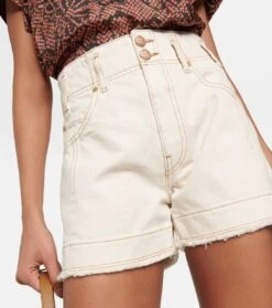 ULLA JOHNSON High-Rise Jeansshorts Charlotte 8 ULLA JOHNSON High-Rise Jeansshorts Charlotte -LORO PIANA Verkaufsgeschäft P00783454 d1