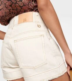 ULLA JOHNSON High-Rise Jeansshorts Charlotte 9 ULLA JOHNSON High-Rise Jeansshorts Charlotte -LORO PIANA Verkaufsgeschäft P00783454 d2