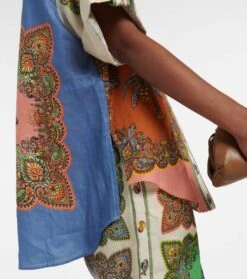 Bedrucktes Hemd Trippy Troppo Aus Leinen -LORO PIANA Verkaufsgeschäft P00783501 d2