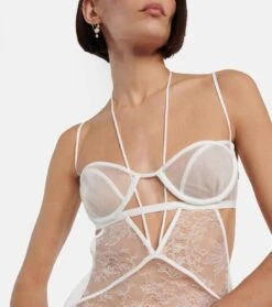 Bridal Robe Aus Spitze -LORO PIANA Verkaufsgeschäft P00783866 b2