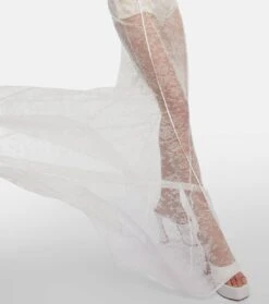 Bridal Robe Aus Spitze -LORO PIANA Verkaufsgeschäft P00783866 d1