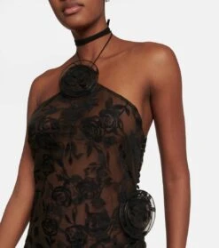 Magda Butrym Midikleid Aus Spitze -LORO PIANA Verkaufsgeschäft P00785089 d1