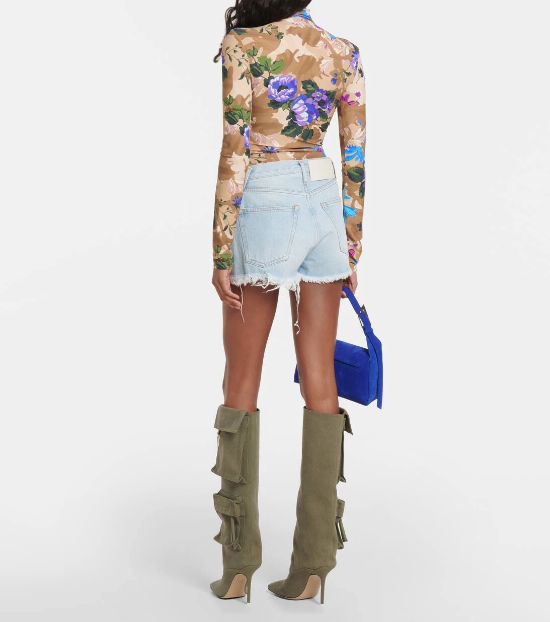 Off-White Shorts Aus Denim 3 Off-White Shorts Aus Denim – Bild 3