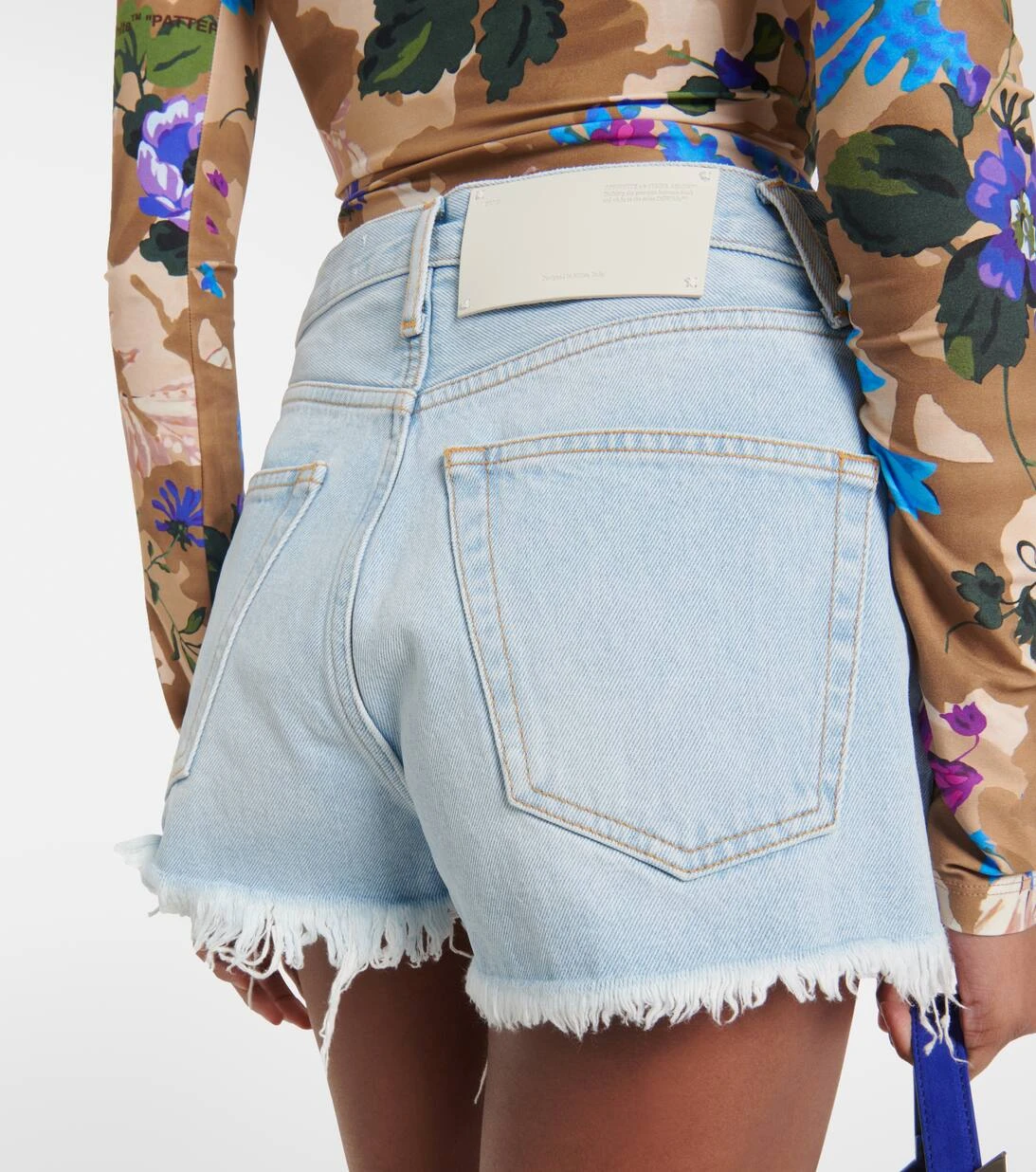 Off-White Shorts Aus Denim 5 Off-White Shorts Aus Denim – Bild 5