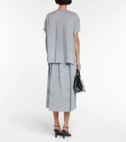 Joseph Bluse Aus Ramie -LORO PIANA Verkaufsgeschäft P00785982 b2