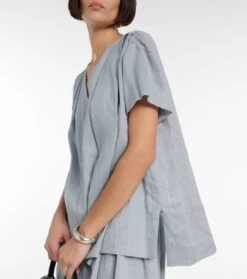 Joseph Bluse Aus Ramie -LORO PIANA Verkaufsgeschäft P00785982 d2