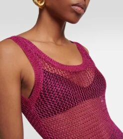 Maxikleid Matana Aus Häkelstrick -LORO PIANA Verkaufsgeschäft P00789113 d1