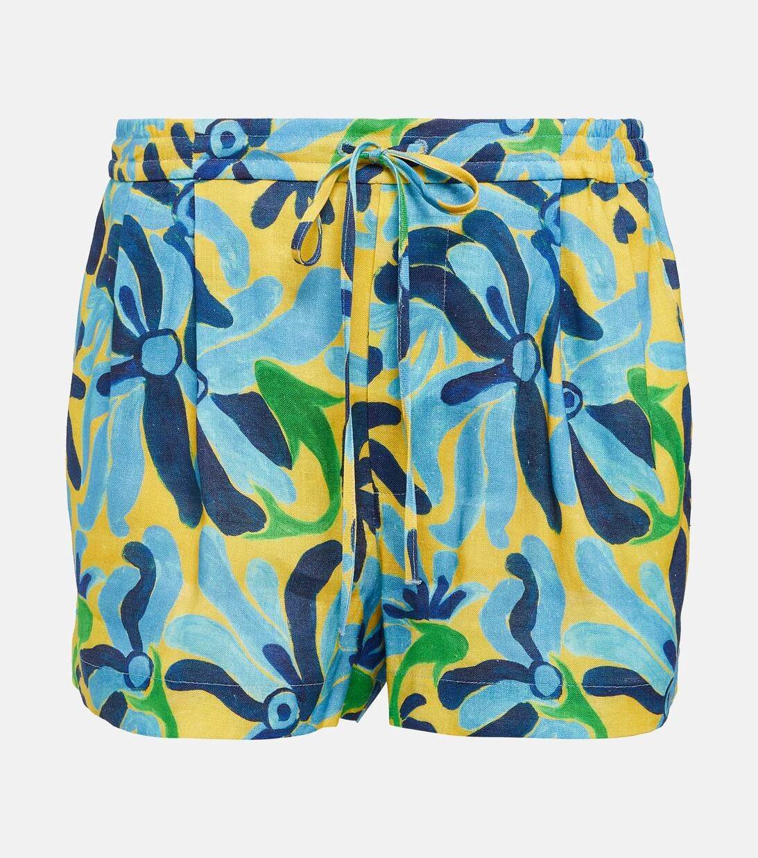 Marni Bedruckte Shorts Aus Einem Leinengemisch 1 Marni Bedruckte Shorts Aus Einem Leinengemisch