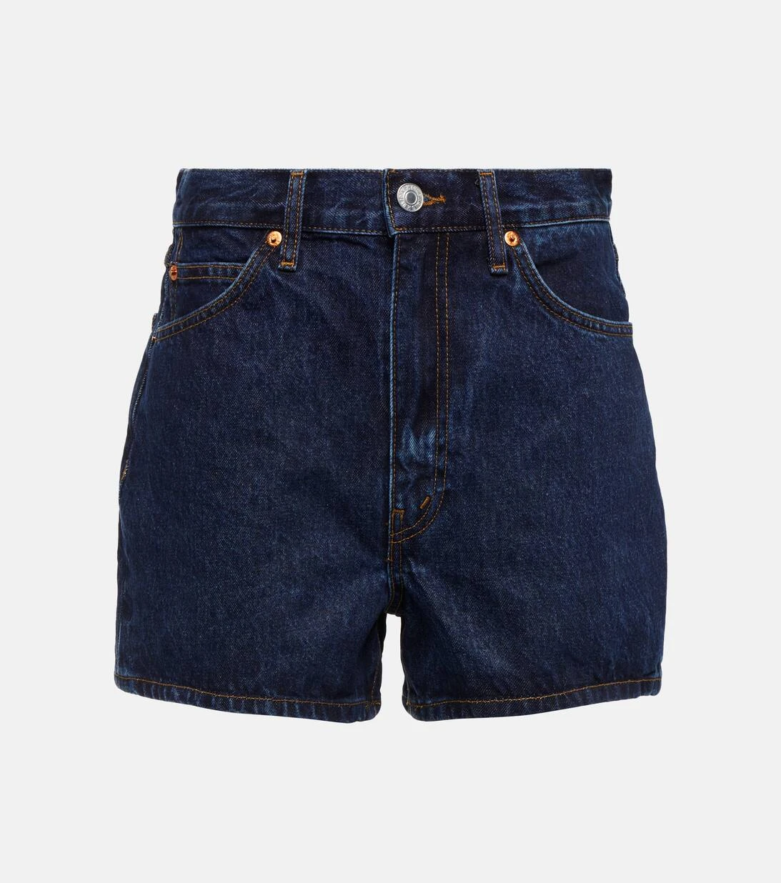 RE/DONE High-Rise Jeansshorts The Midi 1 RE/DONE High-Rise Jeansshorts The Midi