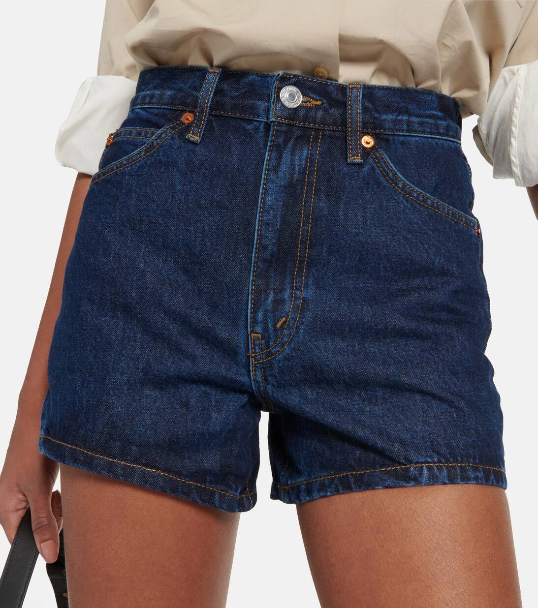 RE/DONE High-Rise Jeansshorts The Midi 4 RE/DONE High-Rise Jeansshorts The Midi – Bild 4