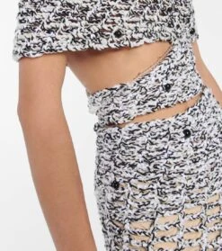 Cropped-Top Aus Häkelstrick -LORO PIANA Verkaufsgeschäft P00793058 d1