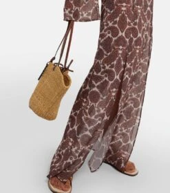 Bedrucktes Maxikleid Desert -LORO PIANA Verkaufsgeschäft P00793230 d2