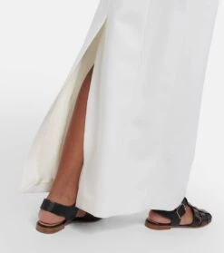 Maxikleid Aus Wolle -LORO PIANA Verkaufsgeschäft P00795458 d2