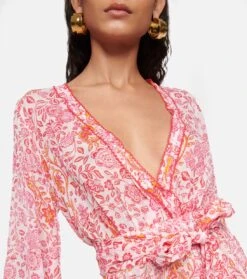 Bedrucktes Maxikleid Emily 9 Bedrucktes Maxikleid Emily -LORO PIANA Verkaufsgeschäft P00799807 d1