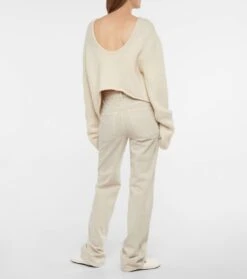 The Row High-Rise Straight Jeans Carlton -LORO PIANA Verkaufsgeschäft P00801358 b2