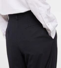 The Row High-Rise-Hose Bufus Aus Wolle -LORO PIANA Verkaufsgeschäft P00801400 d2