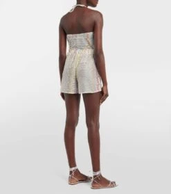 Bedruckte High-Rise-Shorts -LORO PIANA Verkaufsgeschäft P00801761 b2