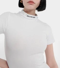 Balenciaga Maxikleid Aus Einem Baumwollgemisch -LORO PIANA Verkaufsgeschäft P00805266 d1