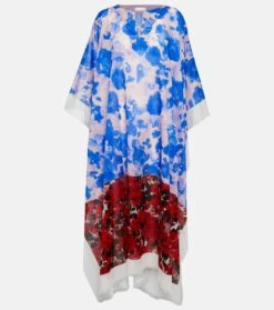 Dries Van Noten Bedrucktes Strandkleid Aus Baumwolle